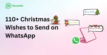110+ Christmas Wishes to Send on WhatsApp in 2025