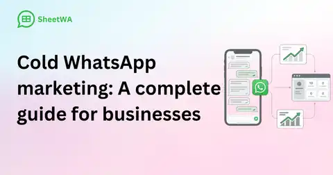 Cold WhatsApp marketing A complete guide for businesses by SheetWA