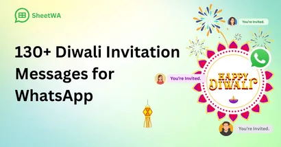 130+ Diwali Invitation Messages for WhatsApp in 2025