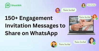 150+ Engagement Invitation Messages to Share on WhatsApp