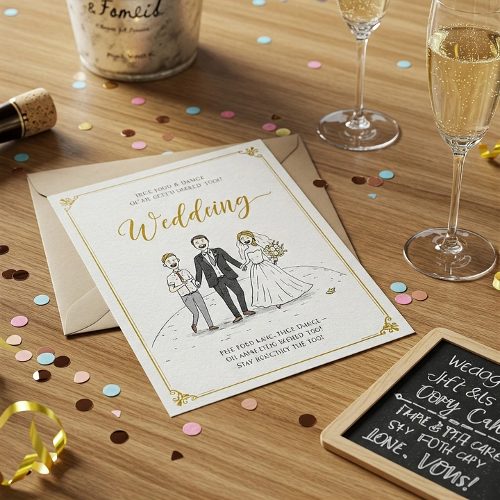 Funny WhatsApp Wedding Invitation | SheetWA