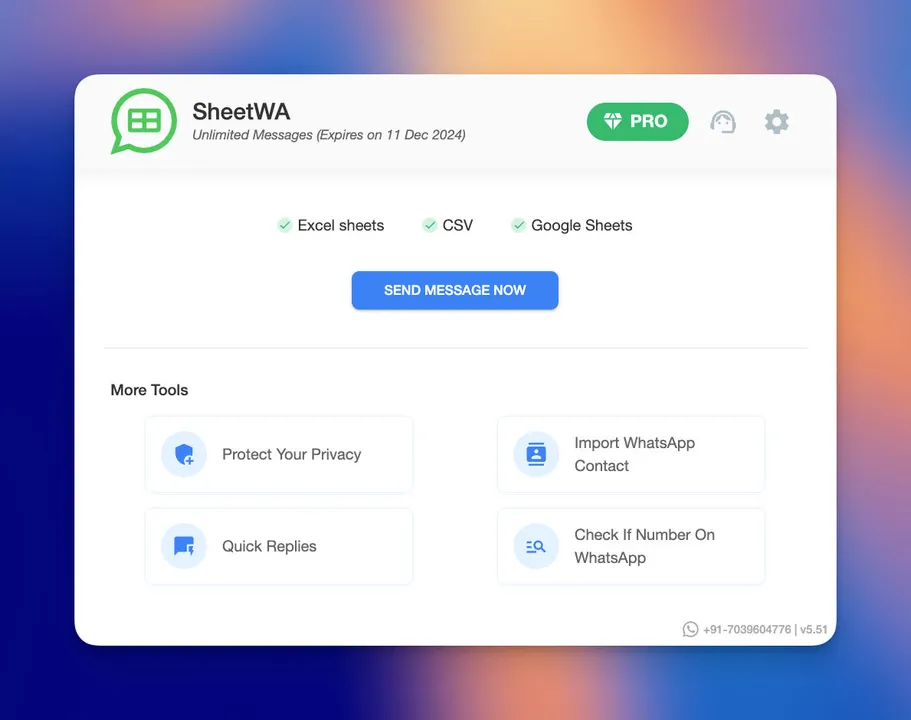 Home_Screen | SheetWA