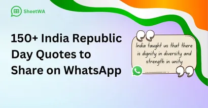 150+ India Republic Day Quotes to Share on WhatsApp