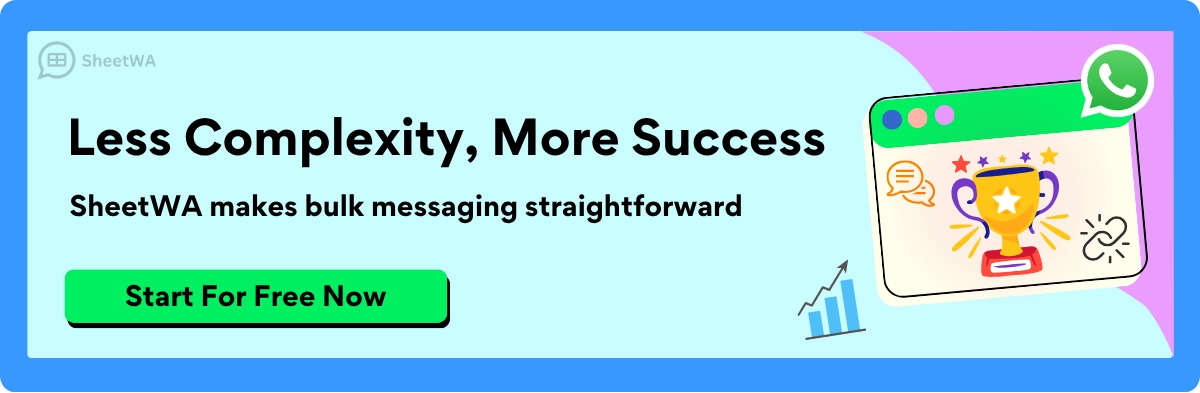 Makes Bulk WhatsApp Easy with SheetWA