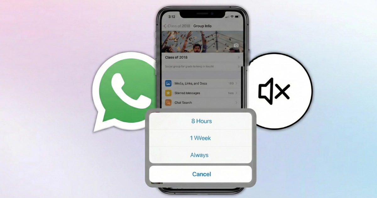 Mute WhatsApp Group Chat