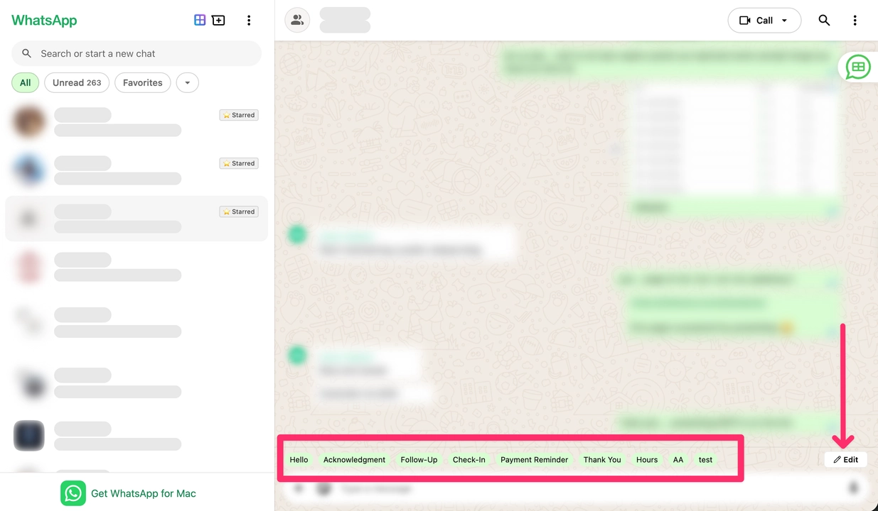 Quick Reply by SheetWA