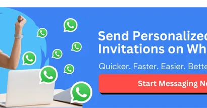 Send Personalized Invitations on WhatsApp by SheetWA