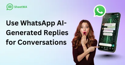 How to Use WhatsApp AI-Generated Replies for Conversations
