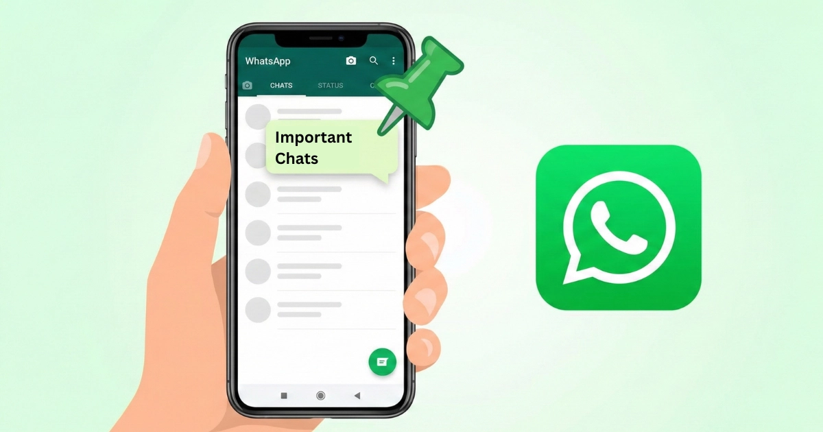 WhatsApp important Chat PIn guide by SheetWA