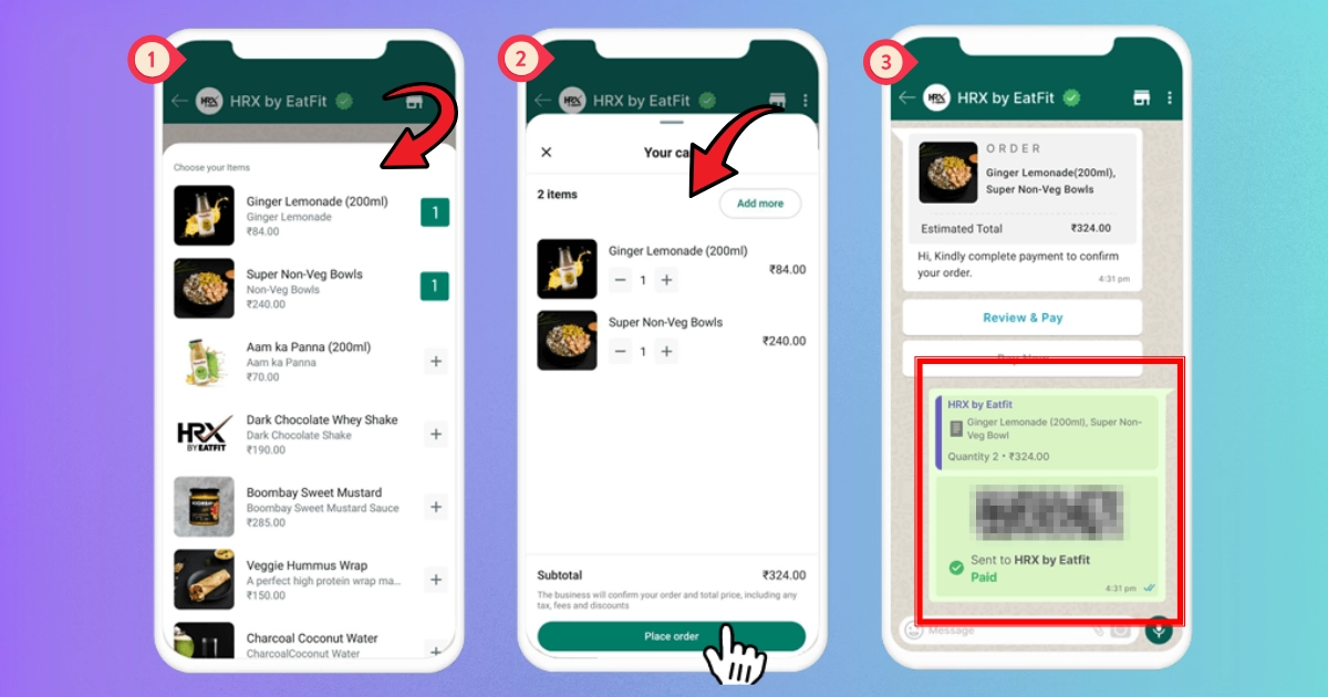 catalog in the whatsapp business app by SheetWA