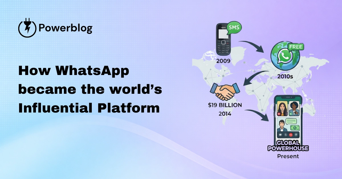 How WhatsApp became the world’s Influential Platform by Powerblog