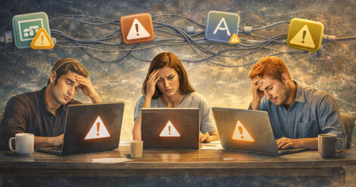 Plugin overload and constant maintenance slowed them down